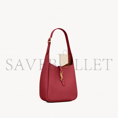 YSL LE 5 À 7 SUPPLE SMALL IN GRAINED LEATHER 713938AAAUQ6937 (23*22*8cm)