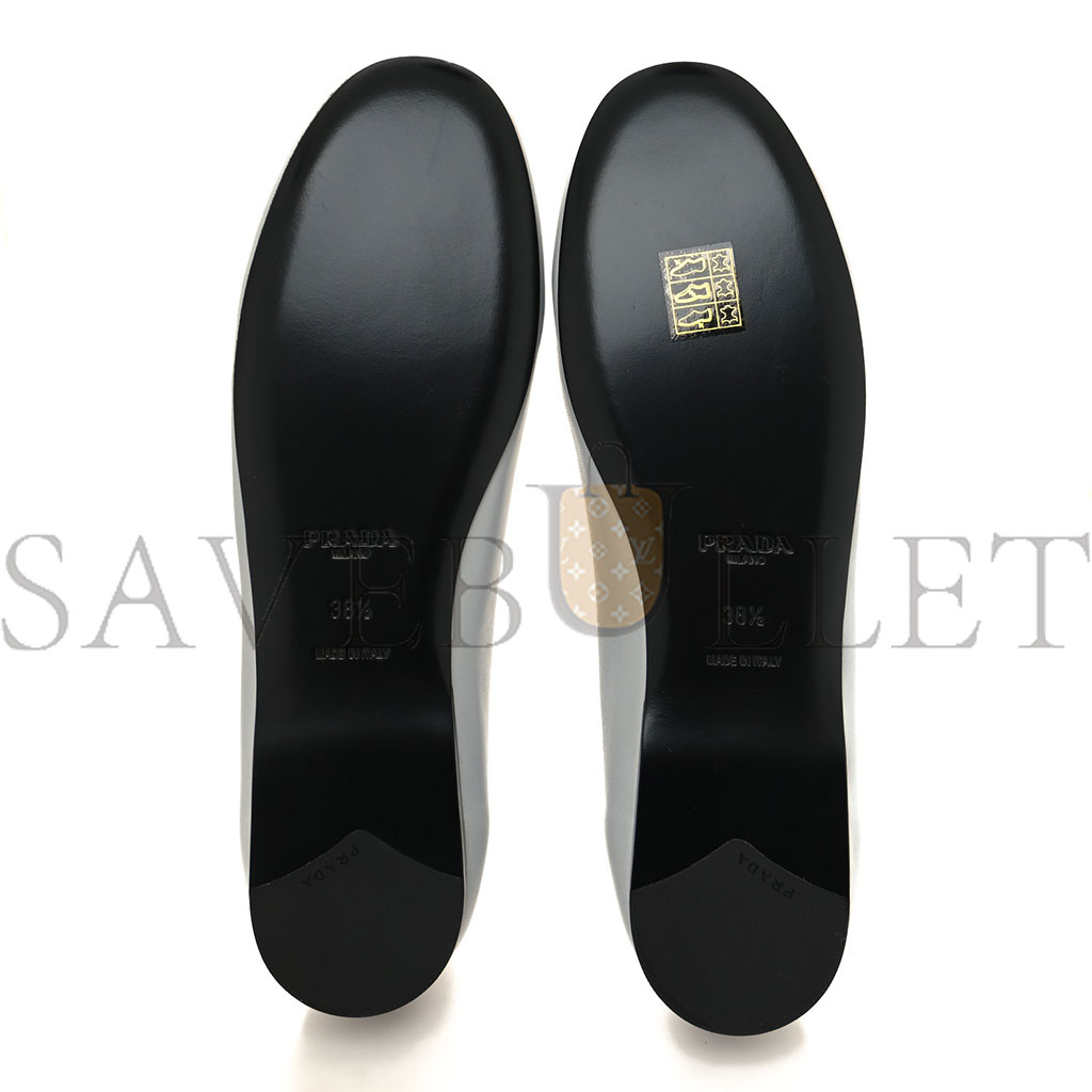 PRADA METALLIC LAMBSKIN BOW BALLERINA FLATS 38.5 FIORDALISO PRADA METALLIC LAMBSKIN BOW BALLERINA FLATS 38.5 FIORDALISO