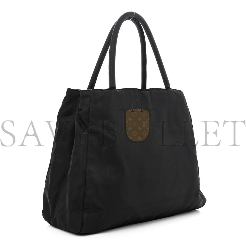 PRADA TESSUTO NYLON TOTE BLACK (32*23*11cm)