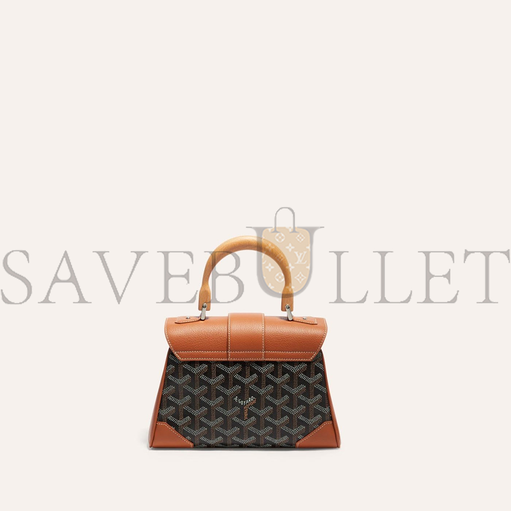 GOYARD SAÏGON SOUPLE MINI BAG SAIGONMINTY01CL03P (20*15*7.5cm)