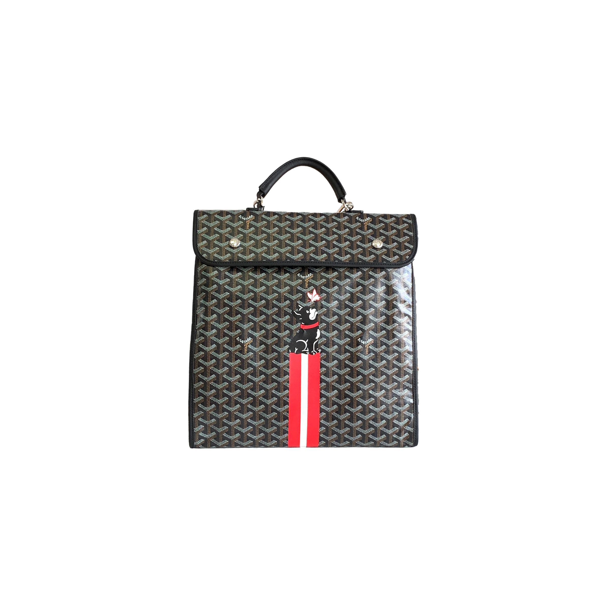 GOYARD SAINT LÉGER BACKPACK X HULOT EDMON STLEGEMMLTY01CG01P (37*34*15cm)