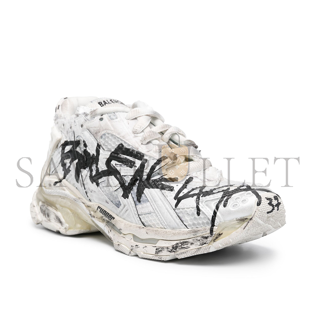 BALENCIAGA RUNNER GRAFFITI SNEAKERS 677402W3RBQ9010