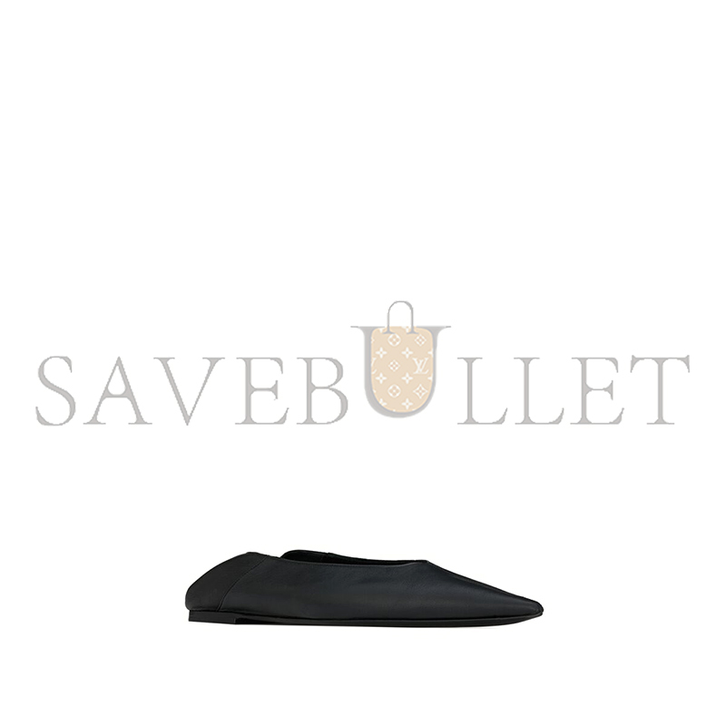 YSL NOUR SLIPPERS IN SMOOTH LEATHER 783371AADF11000