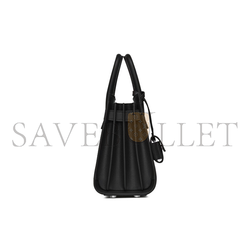 YSL SAC DE JOUR IN GRAINED LEATHER-NANO 392035B681N1000 (22*17.5*11cm) YSL SAC DE JOUR IN GRAINED LEATHER-NANO 392035B681N1000 (22*17.5*11cm)