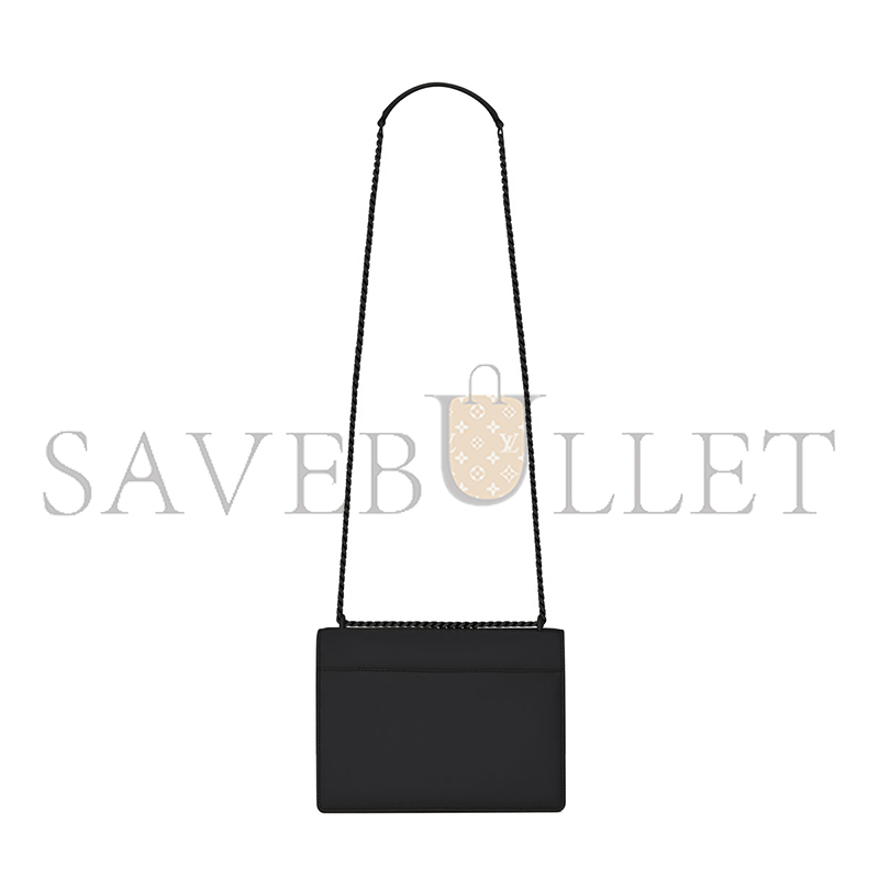 YSL SUNSET MEDIUM IN SMOOTH LEATHER 442906D420U1000 (22*16*6.5cm)