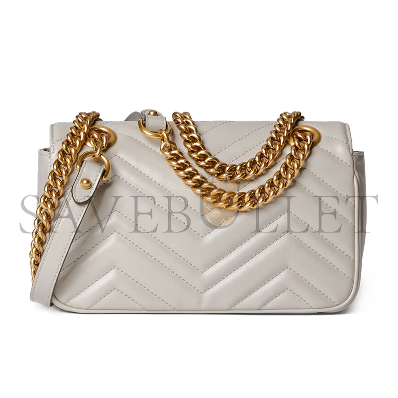GUCCI GG MARMONT SMALL SHOULDER BAG 446744AABZC1712 (22*13*6cm)